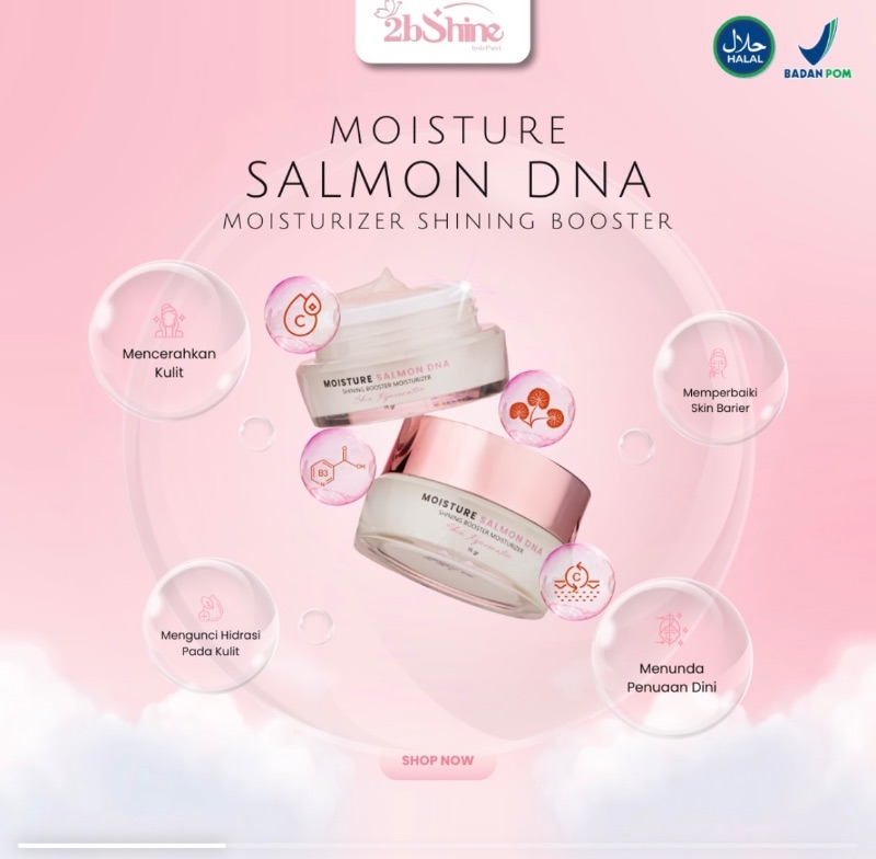 2bshine by dr Putri - Moisture Salmon DNA