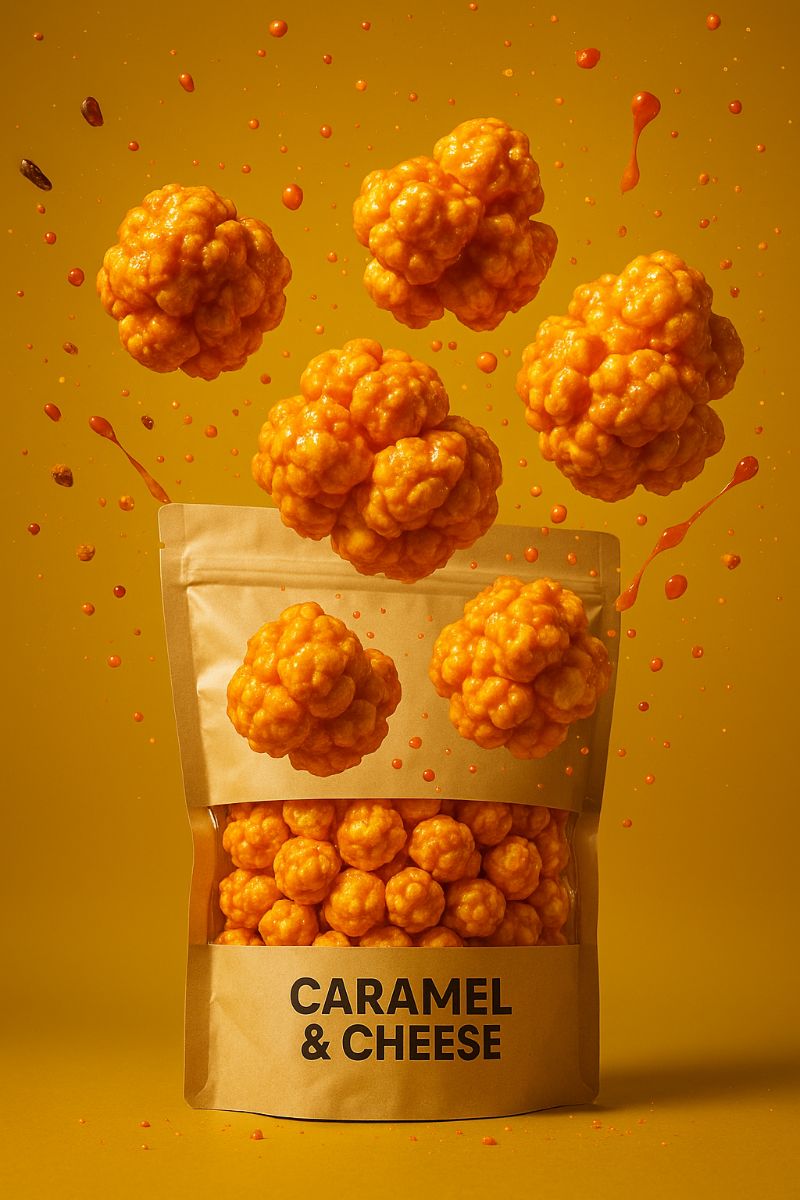 Popcorn - Caramel n cheese 🧀