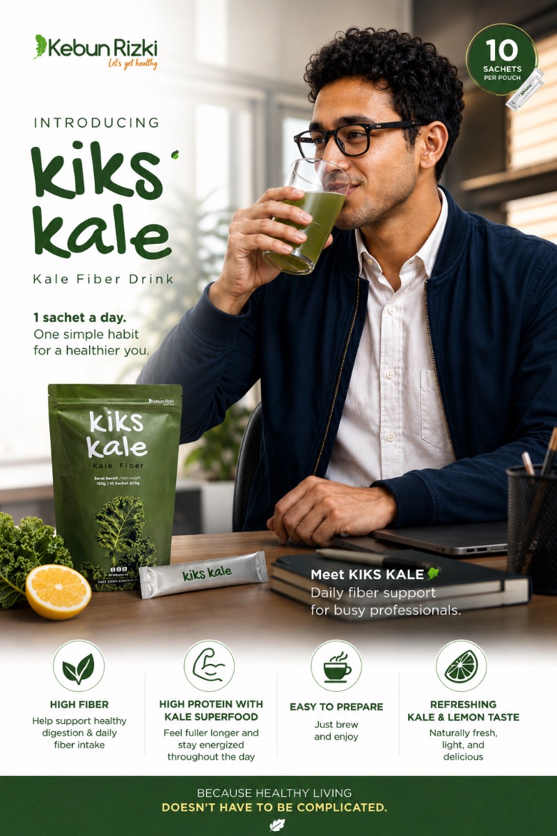 Kiks Kale Fiber Drink 🥬